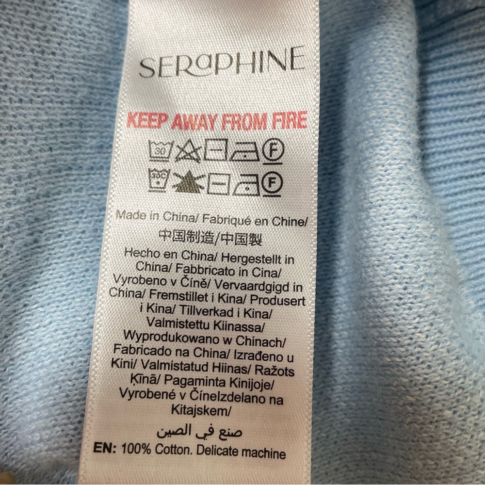 Seraphine Maternity for women Mama + mim star style 100% cotton Size “L”. - Picture 7 of 12